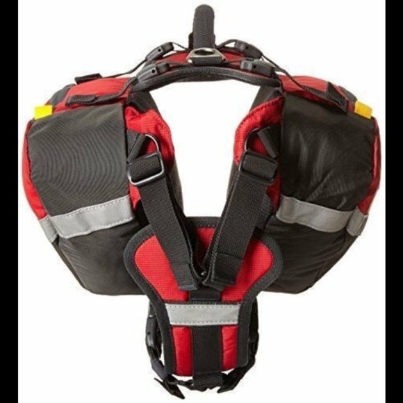 MOUNTAINSMITH K-9 DOG PACK ADJUSTIBLE BACK AND CHEST HARNESSES ERGONOMIC - Picture 4 of 5